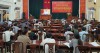 Các đại biểu được quán triệt những nội dung cơ bản của chuyên đề toàn khóa về học tập và làm theo tư tưởng, đạo đức, phong cách Hồ Chí Minh- Ảnh: T.L
