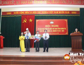 Hội nghị Ủy ban MTTQ Việt Nam tỉnh lần thứ Năm, nhiệm kỳ 2019 - 2024