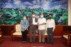 Ban Thường trực Ủy ban MTTQ Việt Nam tỉnh tiếp nhận hỗ trợ của các nhà hảo tâm trong phòng chống dịch bệnh Covid-19