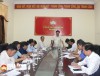 Ban Thường trực Ủy ban MTTQ Việt Nam tỉnh họp bàn phương án hỗ trợ cho người dân bị thiệt hại do thiên tai