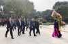 Đoàn Ủy ban Mặt trận Tổ quốc các tỉnh Bắc Trung Bộ dâng hoa, dâng hương tưởng niệm Chủ tịch Hồ Chí Minh