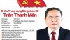 Ông Trần Thanh Mẫn được bầu vào Bộ Chính trị khóa XIII