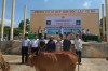 Quang cảnh buổi trao tặng bò cái sinh sản (Ảnh: L.N.Phúc)