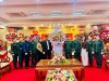 Ban Thường trực Ủy ban MTTQ Việt Nam tỉnh  thăm và tặng hoa chúc mừng các đơn vị quân đội nhân Ngày thành lập QĐND Việt Nam