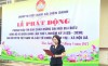 Lãnh đạo Ủy ban MTTQ Việt Nam xã Diên Sanh phát biểu phát động