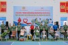 Đại biểu tham dự động viên cán bộ, chiến sĩ tham gia hiến máu