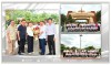 Đoàn đại biểu Ủy ban Trung ương MTTQ Việt Nam và Ủy ban MTTQ Việt Nam tỉnh Quảng Trị đón Đoàn giáo viên, học sinh Trường song ngữ Lào -  Việt Nam Nguyễn Du tại cửa khẩu Quốc tế Lao Bảo