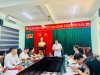 Phó Chủ tịch Ủy ban MTTQ Việt Nam tỉnh Dương Tân Long phát biểu tại buổi làm việc