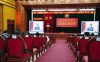 Quang cảnh hội nghị tại điểm cầu Tỉnh ủy Quảng Trị - Ảnh: X.P
