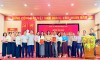 Các đại biểu chụp ảnh lưu niệm sau hội nghị bàn giao nhiệm vụ tham mưu công tác dân vận