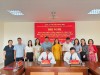 Hai đơn vị thực hiện ký kết bien bản bàn giao