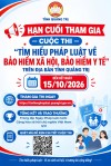 03 NGÀY CUỐI CÙNG THAM GIA CUỘC THI TÌM HIỂU PHÁP LUẬT VỀ BHXH, BHYT