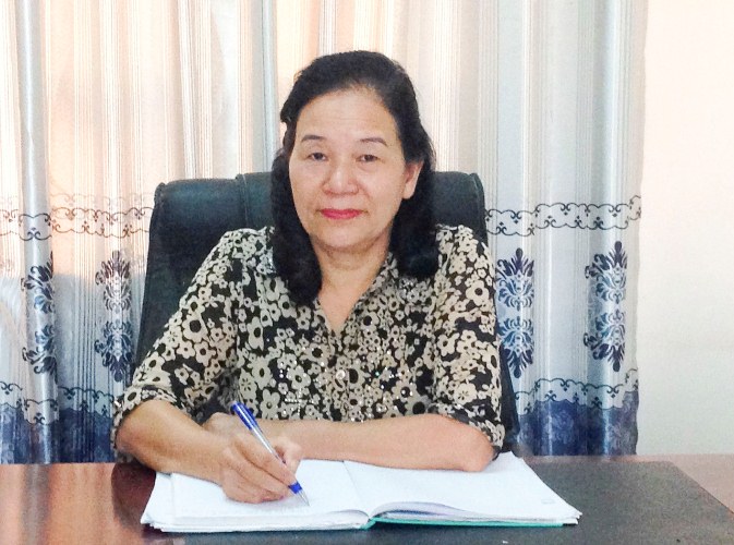 Bà Nguyễn Thị Lộc luôn tận tụy với công tác khuyến học để chắp cánh ước mơ cho học sinh, sinh viên nghèo