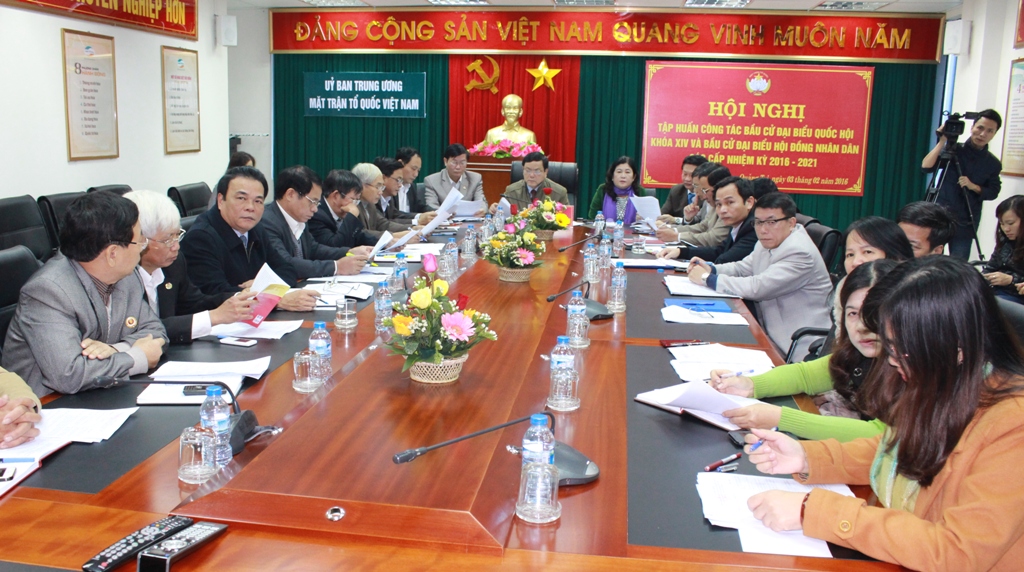 Mặt trận các cấp trong tỉnh tăng cường giám sát cuộc BC ĐBQH khóa XIV và HĐND các cấp NK 2016-2021