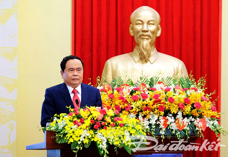 Chủ tịch UBTƯ MTTQ Việt Nam Trần Thanh Mẫn.