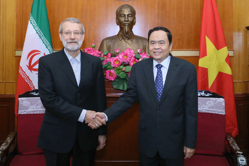 Chủ tịch Trần Thanh Mẫn tiếp Ngài Ali Ardeshir Larijani - Chủ tịch Quốc hội nước Cộng hòa Hồi giáo Iran.