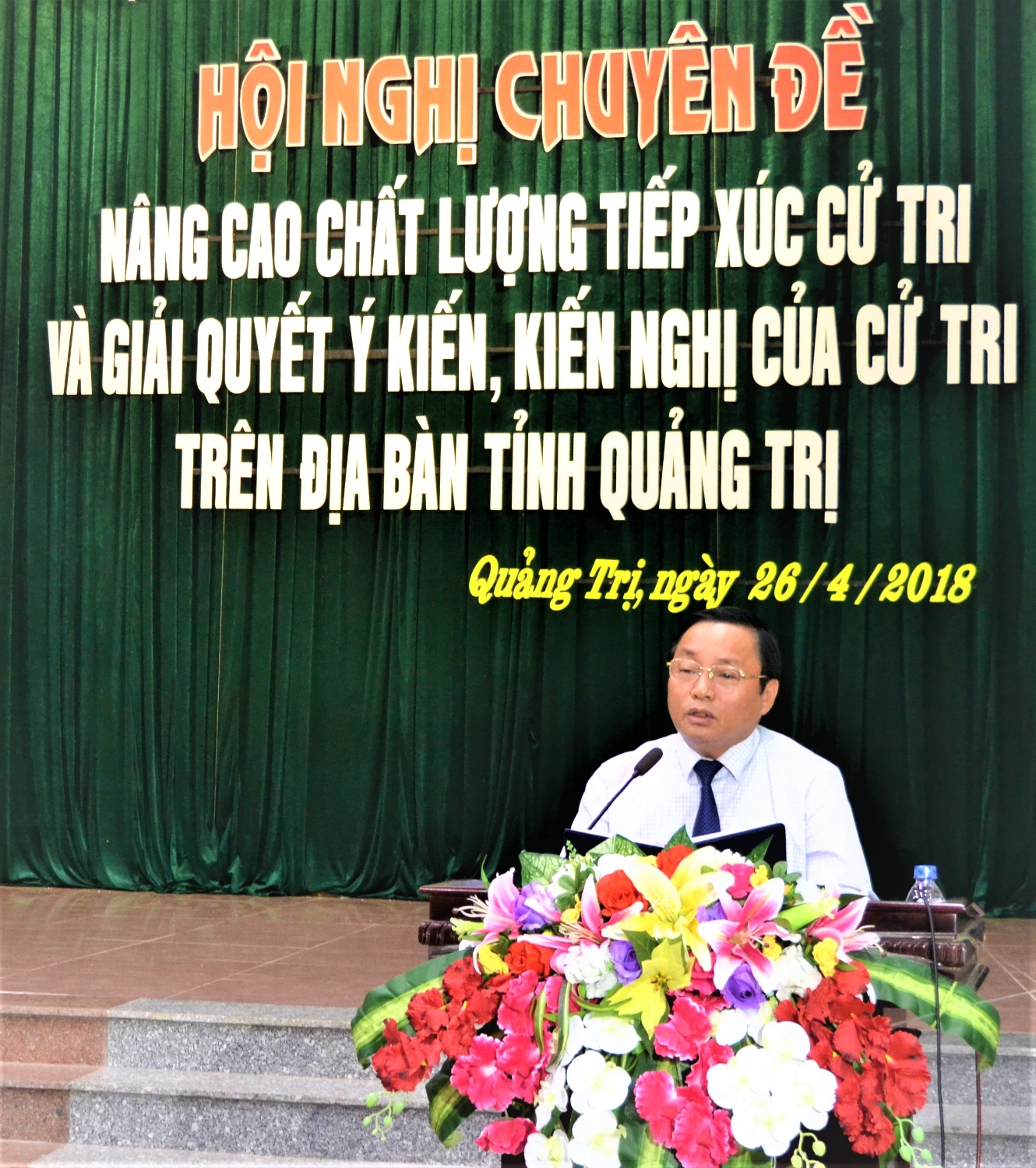 Hội nghị chuyên đề “Nâng cao chất lượng tiếp xúc cử tri và giải quyết ý kiến, kiến nghị của cử tri trên địa bàn tỉnh Quảng Trị”