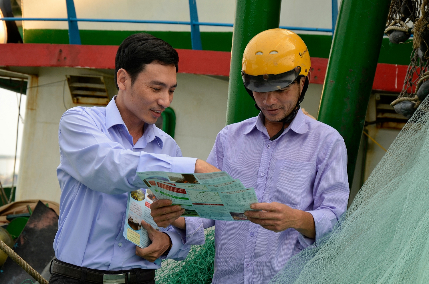 Hướng dân ngư dân về các ngư trường đánh bắt thuộc vùng biển Việt Nam