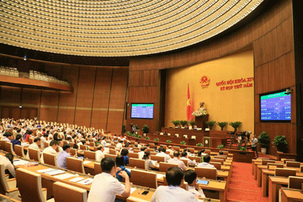 Quốc hội biểu quyết điều chỉnh thời gian thông qua dự án Luật đặc khu.