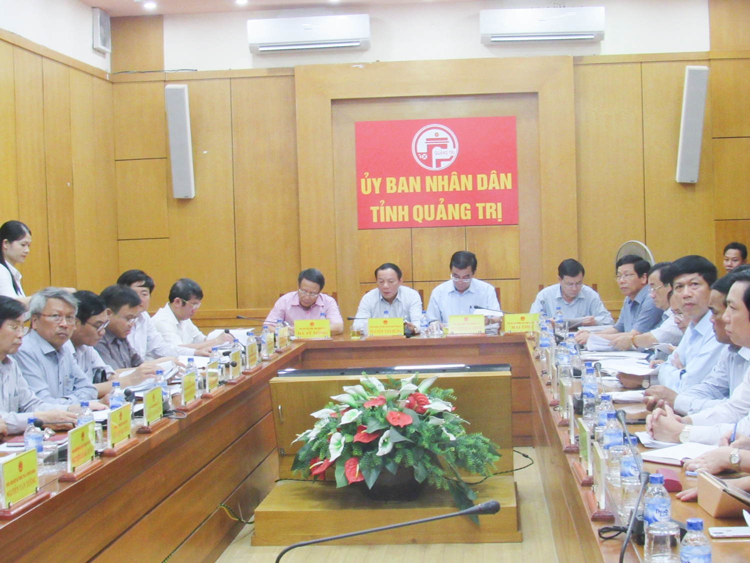 Lãnh đạo tỉnh tham gia hội nghị tại điểm cầu Quảng Trị