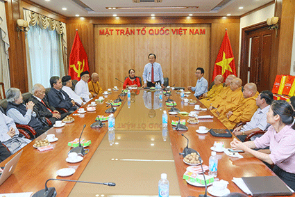 Quang cảnh buổi tiếp