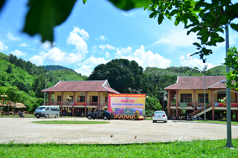 Một góc Khu du lịch cộng đồng Klu