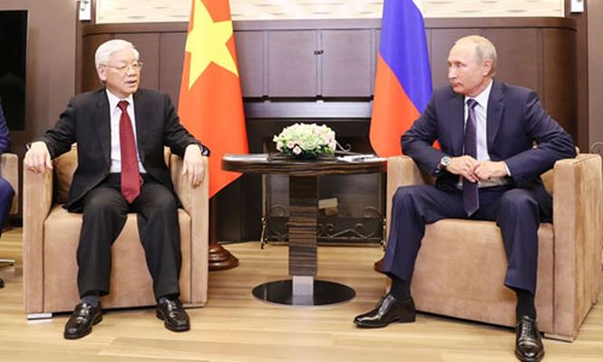 Chuyến thăm là dấu mốc mới trong quan hệ hữu nghị Việt- Nga. Ảnh: TTXVN