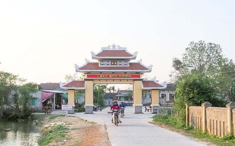 Hệ thống cơ sở hạ tầng ở Bắc Phước được xây dựng hoàn thiện, khang trang