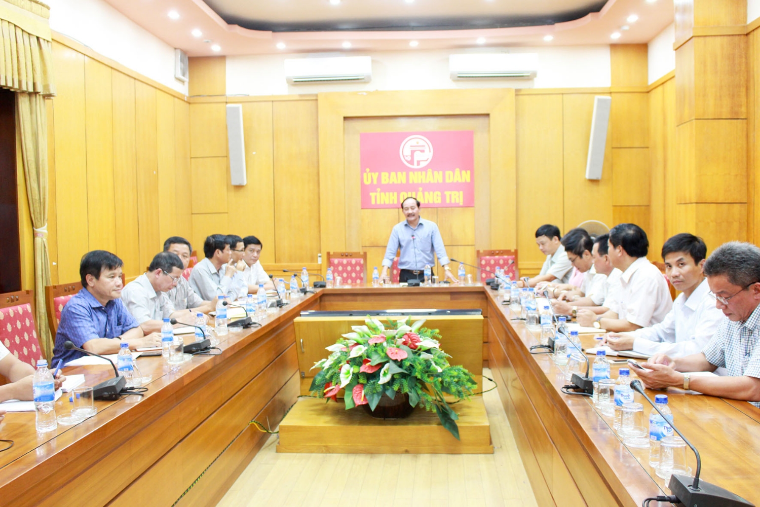 Phó Chủ tịch UBND tỉnh Nguyễn Quân Chính yêu cầu các đơn vị đẩy nhanh tiến độ triển khai dự án Khu tái định cư Hải An giai đoạn 1, sớm bàn giao mặt bằng để khởi công