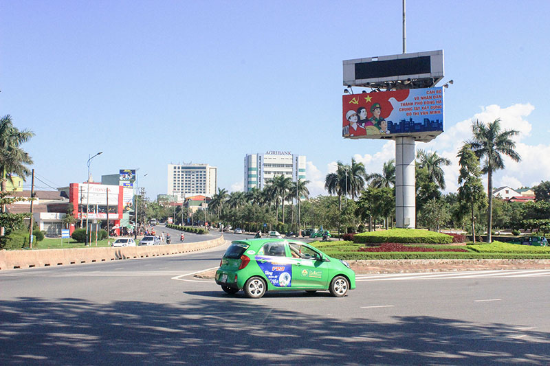 Thành phố Đông Hà đang phát triển từng ngày