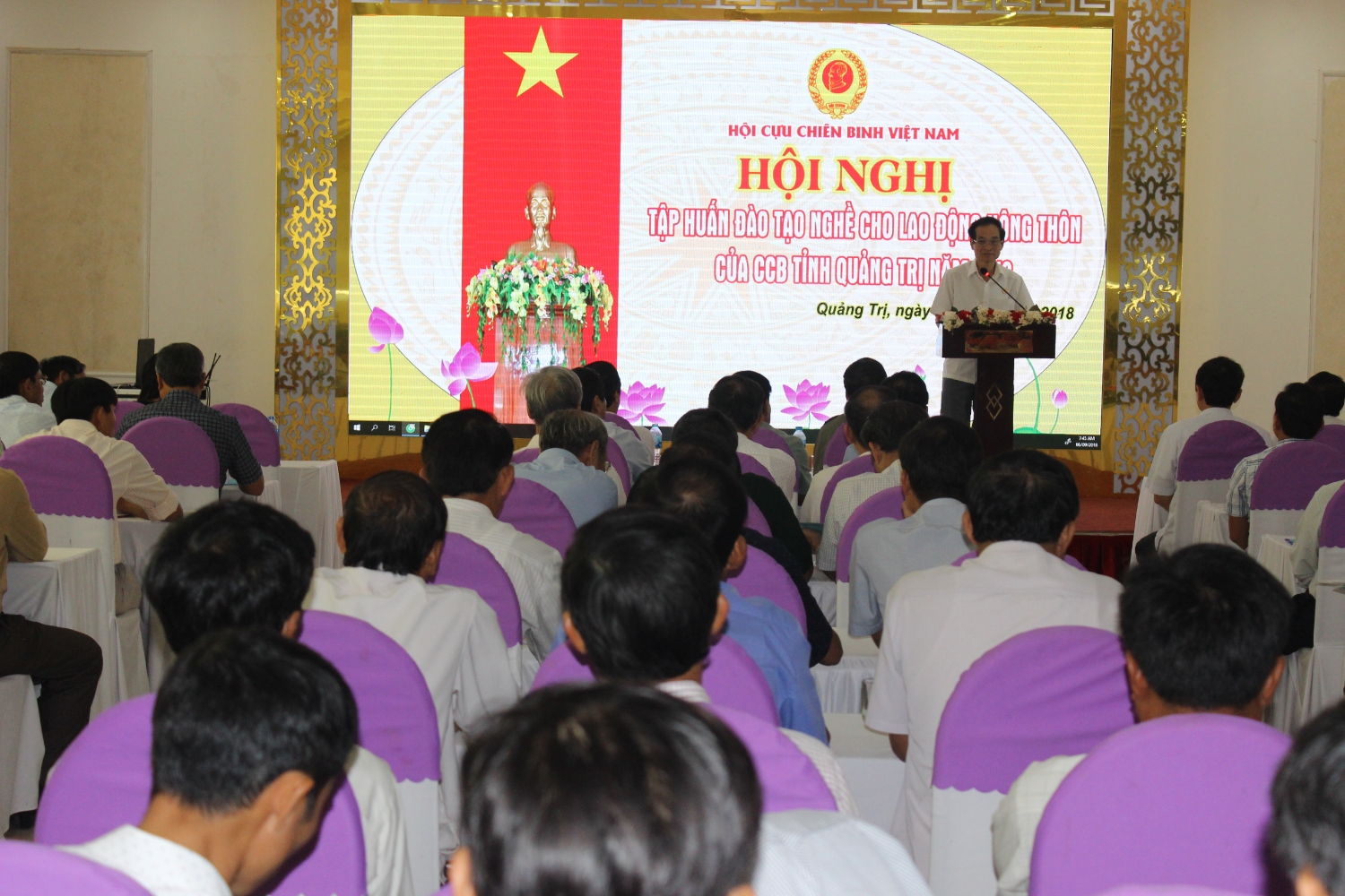 Hội nghị nhằm góp phần bồi dưỡng kiến thức, kỹ năng cho đội ngũ cán bộ hội CCB các cấp trong công tác tuyên truyền, vận động, phổ biến chủ trương, chính sách của Đảng, Nhà nước