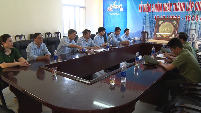 Triển khai công tác đảm bảo an ninh trật tự tại Công ty xi măng Bỉm Sơn Quảng Trị