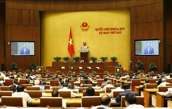 Quang cảnh kỳ họp thứ 6, Quốc hội khóa XIV.