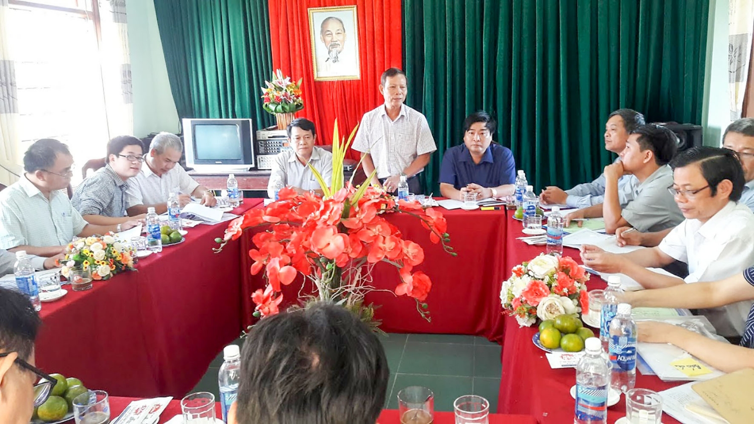 Thẩm định chuẩn tiêu chí quốc gia về y tế tại phường 2, thị xã Quảng Trị