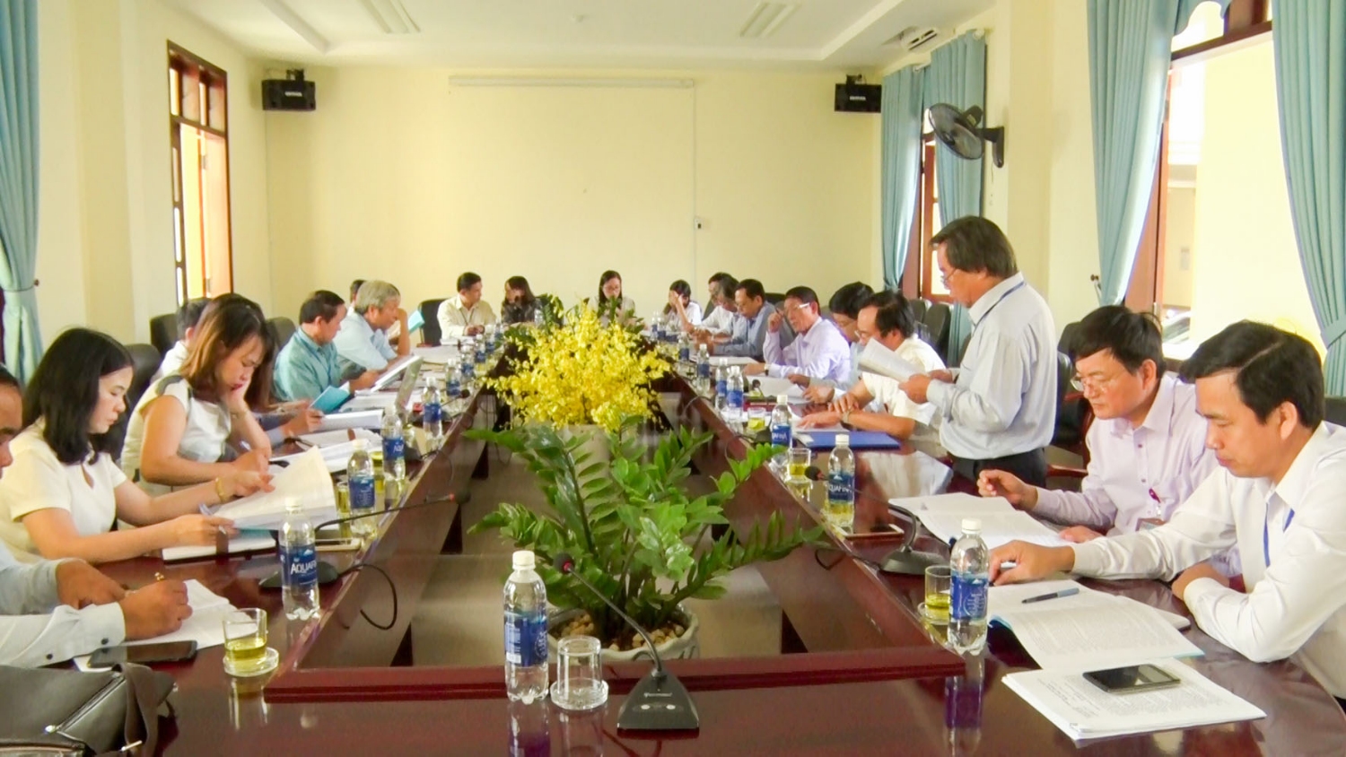 Toàn cảnh buổi làm việc