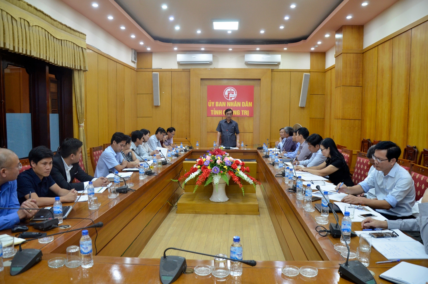 Chủ tịch UBND tỉnh Nguyễn Đức Chính đề nghị Tập đoàn Pacific Health Care cùng với Bệnh viện Đa khoa tỉnh thảo luận cụ thể về phương án đầu tư, kế hoạch tài chính cũng như trách nhiệm, nghĩa vụ cụ thể của 2 bên