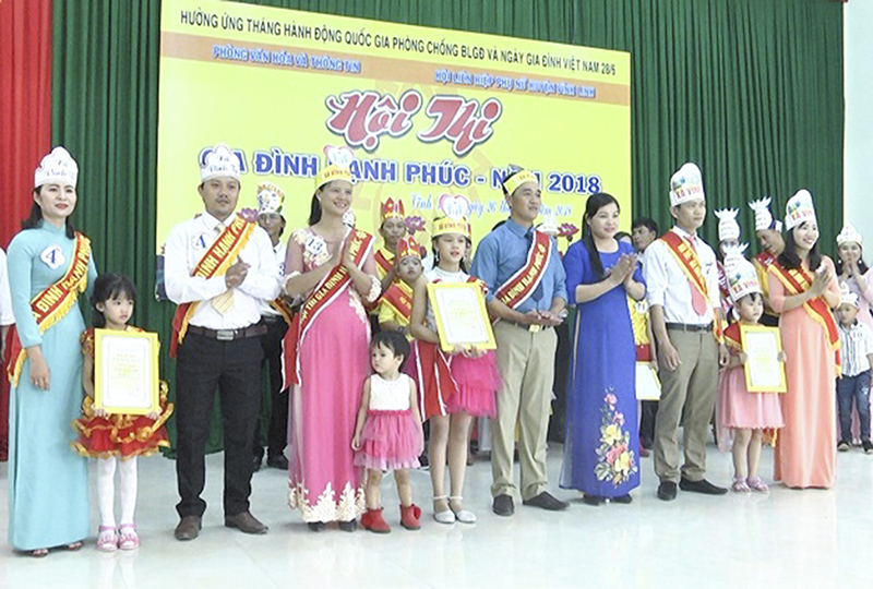 Hội thi gia đình hạnh phúc ở Vĩnh Linh