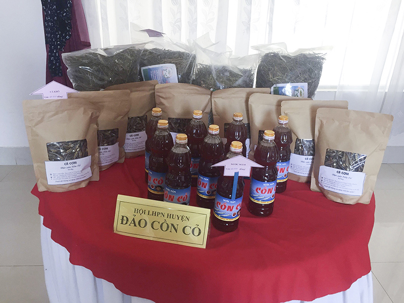 Các sản phẩm đặc trưng của huyện đảo Cồn Cỏ