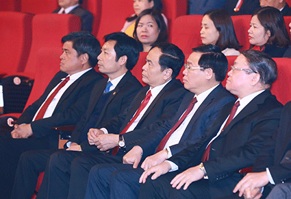 Đại biểu tham dự Lễ Tôn vinh