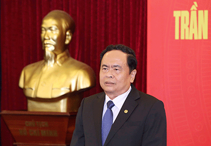 Chủ tịch UBTƯ MTTQ Việt Nam Trần Thanh Mẫn làm việc với Liên đoàn Luật sư Việt Nam