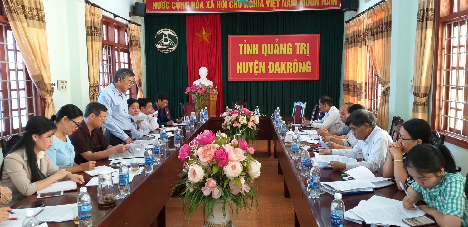 Đoàn giám sát  yêu cầu huyện Đakrông đặt tên thôn sau sáp nhập sao cho ý nghĩa, tạo sự đồng thuận trong nhân dân xây dựng thôn mới phát triển