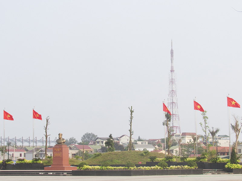 Công viên Fidel ở Đông Hà được công ty thi công đảm bảo chất lượng, vượt tiến độ​