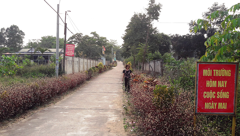 Thôn Tân Xuân 1 trở thành 1 trong 2 khu dân cư đầu tiên được huyện Cam Lộ công nhận đạt chuẩn nông thôn mới