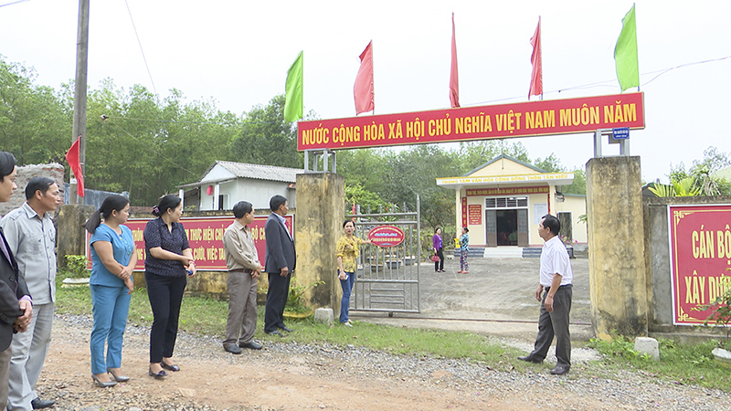 Sáp nhập thôn, khu phố có quy mô phù hợp để chung sức xây dựng nông thôn mớ​i