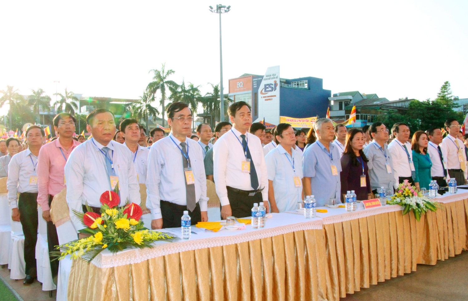 Lãnh đạo tỉnh tham dự Đại lễ Phật Đản Vesak năm 2019  Ảnh  Thành Dũng