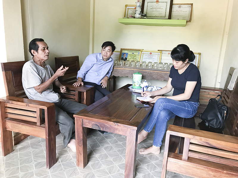 Già làng Hồ Tiếu cho rằng, muốn hiểu dân thì phải gần dân, sát dân  Ảnh  LT