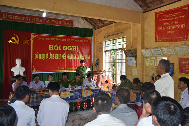 Lắng nghe ý kiến nhân dân phải thực hiện hiệu quả ngay từ cơ sở