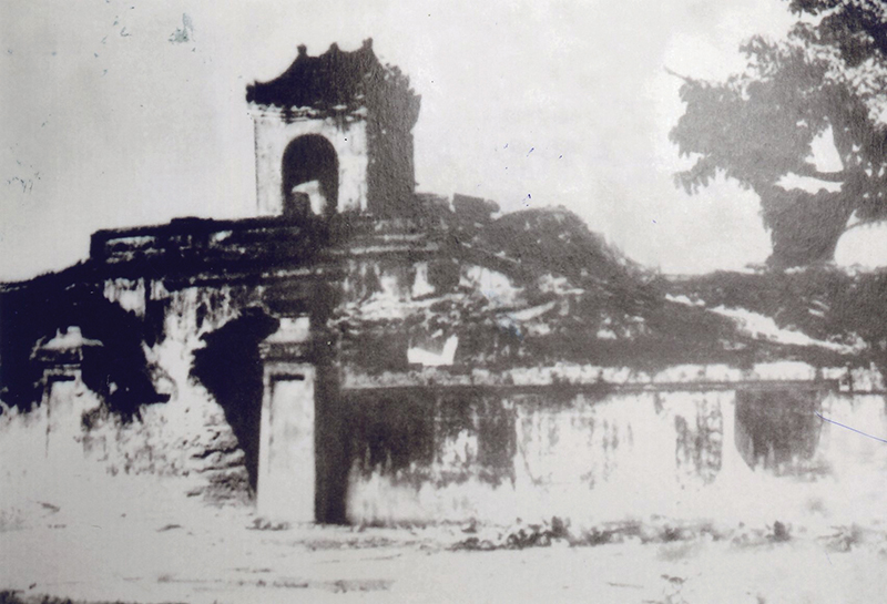 Cổng Tiền Thành Cổ Quảng Trị dưới thời nhà Nguyễn  Ảnh  TL