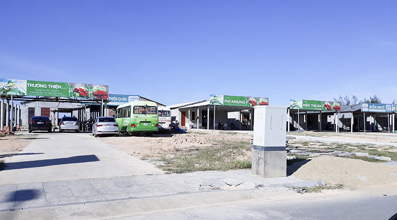 Bãi tắm Nhật Tân xã Triệu Lăng được đầu tư xây dựng thu hút khách du dịch​