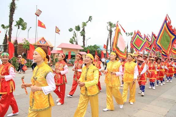 Lễ Giỗ Tổ Hùng Vương là nét đẹp văn hóa đặc sắc của dân tộc. Ảnh: qdnd.vn